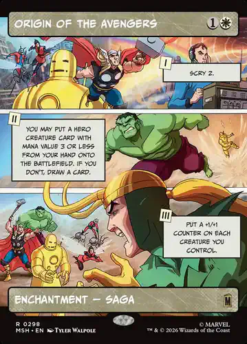 Origin of the Avengers - msh Spoiler