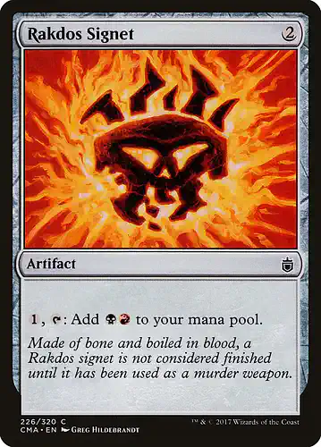 Rakdos Signet - cma Spoiler