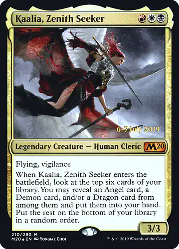 Kaalia, Zenith Seeker - m20 Spoiler