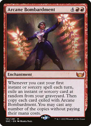 Arcane Bombardment - snc Spoiler