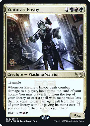 Ziatora's Envoy - snc Spoiler