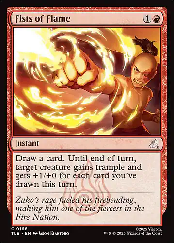 Fists of Flame - tle Spoiler