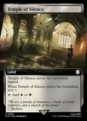 Temple of Silence - pip Spoiler