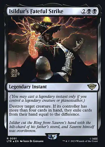 Isildur's Fateful Strike - ltr Spoiler