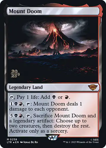 Mount Doom - ltr Spoiler
