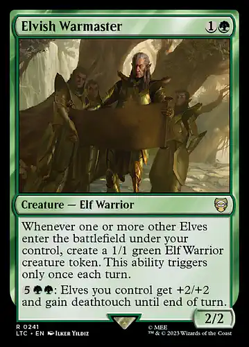 Elvish Warmaster - ltc Spoiler