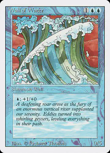 Wall of Water - 3ed Spoiler