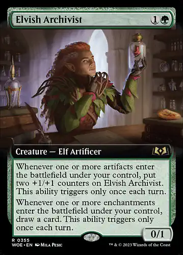 Elvish Archivist - woe Spoiler