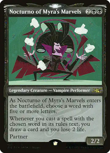 Nocturno of Myra's Marvels - unf Spoiler