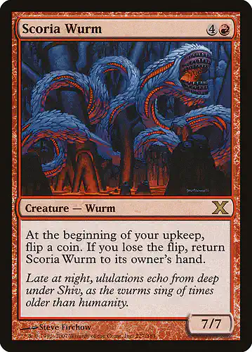 Scoria Wurm - 10e Spoiler