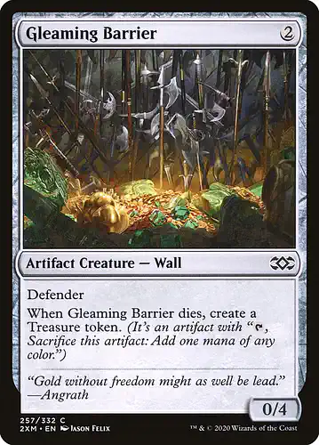Gleaming Barrier - 2xm Spoiler