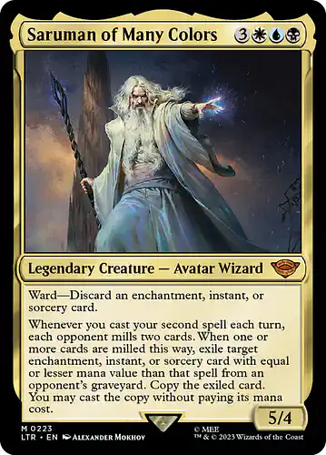 Saruman of Many Colors - ltr Spoiler