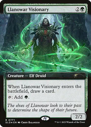Llanowar Visionary - sld Spoiler
