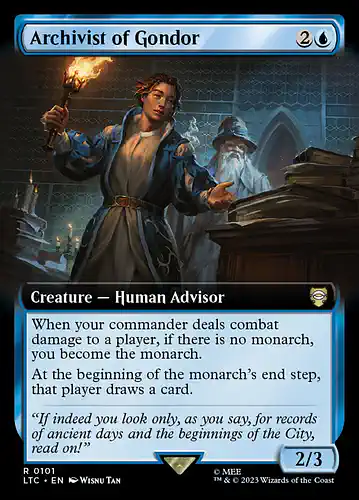 Archivist of Gondor - ltc Spoiler