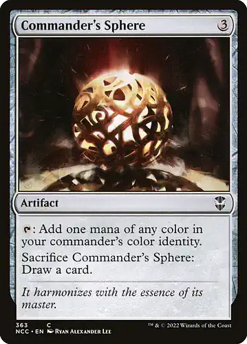 Commander's Sphere - ncc Spoiler