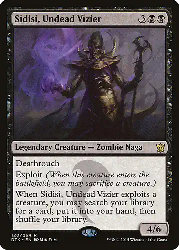 Sidisi, Undead Vizier - dtk Spoiler
