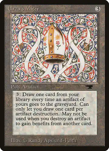 Urza's Miter - atq Spoiler