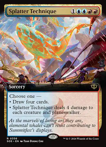 Splatter Technique - sos Spoiler