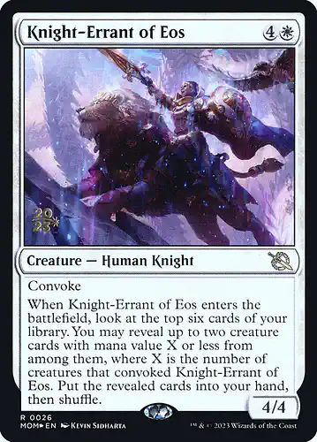 Knight-Errant of Eos - mom Spoiler
