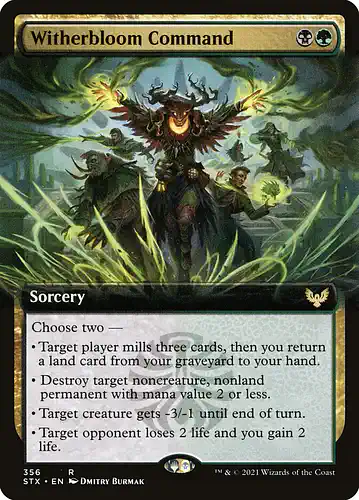 Witherbloom Command - stx Spoiler