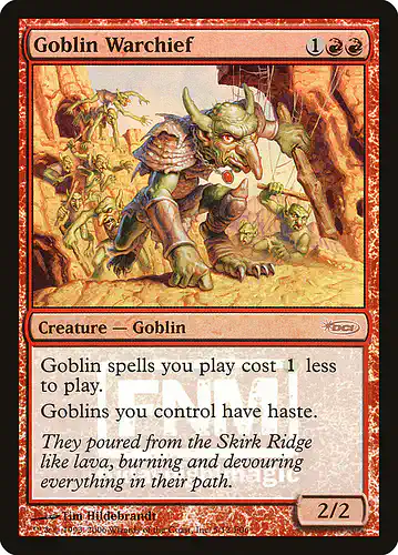 Goblin Warchief - f06 Spoiler