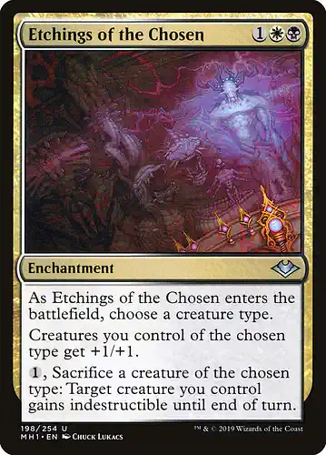 Etchings of the Chosen - mh1 Spoiler