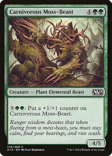 Carnivorous Moss-Beast - m15 Spoiler