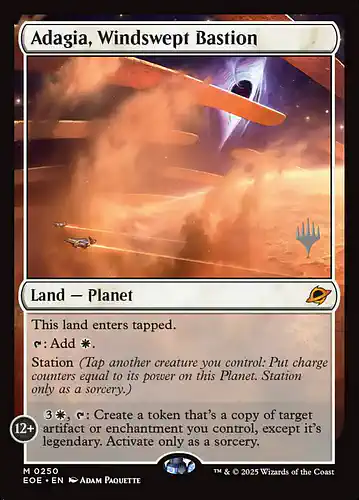 Adagia, Windswept Bastion - eoe Spoiler