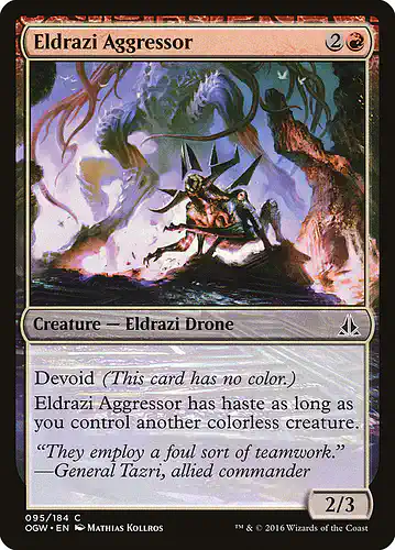 Eldrazi Aggressor - ogw Spoiler