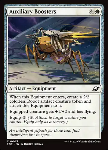 Auxiliary Boosters - eoe Spoiler