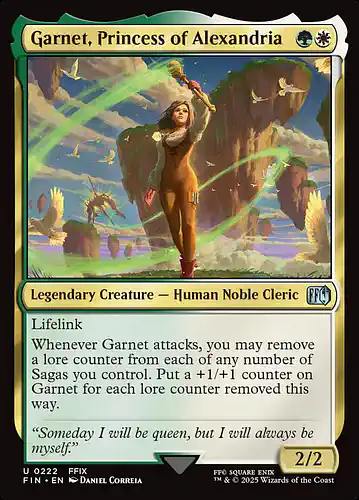 Garnet, Princess of Alexandria - fin Spoiler
