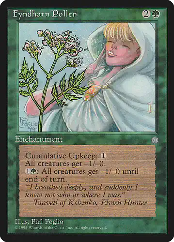 Fyndhorn Pollen - ice Spoiler
