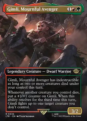 Gimli, Mournful Avenger - ltr Spoiler