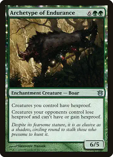 Archetype of Endurance - bng Spoiler