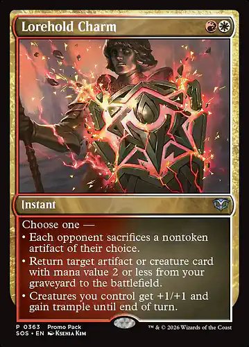 Lorehold Charm - sos Spoiler