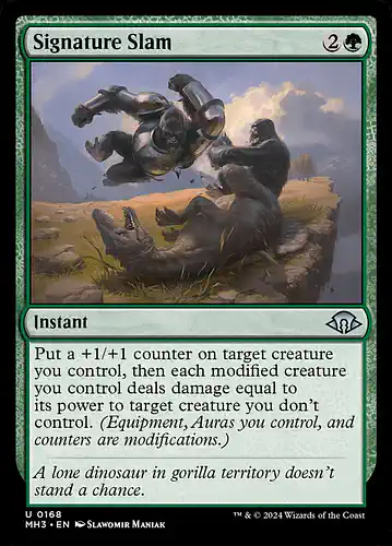 Signature Slam - mh3 Spoiler