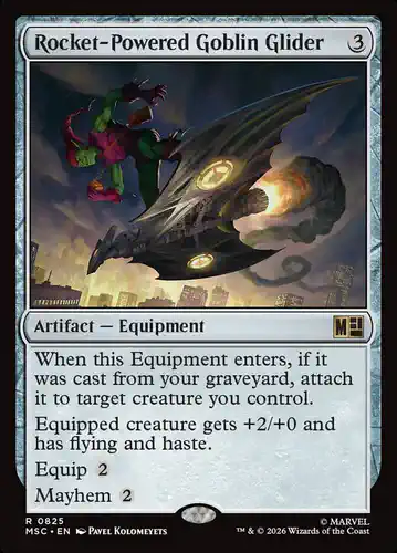 Rocket-Powered Goblin Glider - msc Spoiler