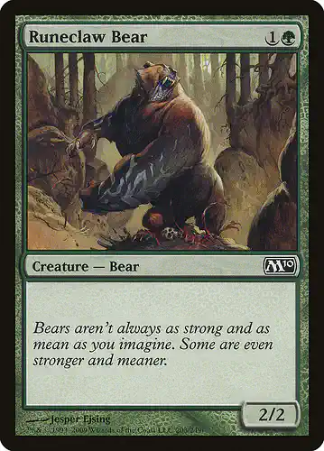 Runeclaw Bear - m10 Spoiler