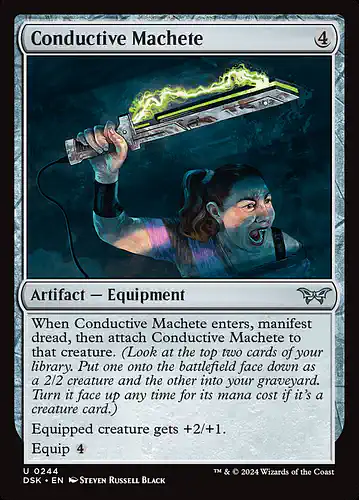 Conductive Machete - dsk Spoiler