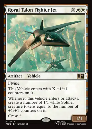 Royal Talon Fighter Jet - msc Spoiler