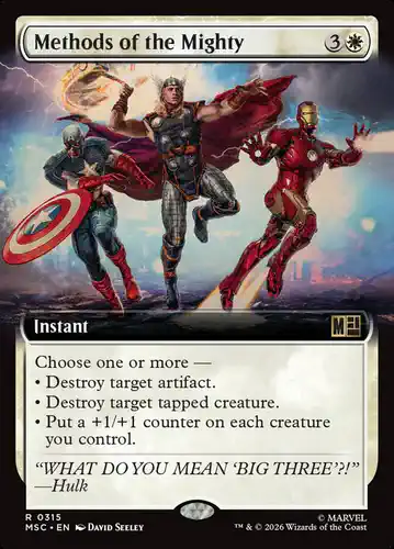 Methods of the Mighty - msc Spoiler