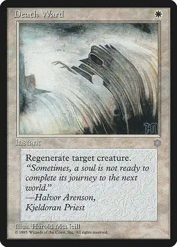 Death Ward - ice Spoiler