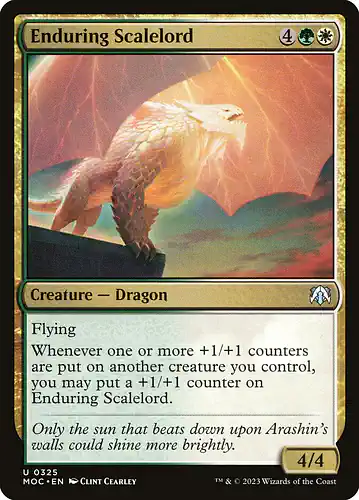Enduring Scalelord - moc Spoiler