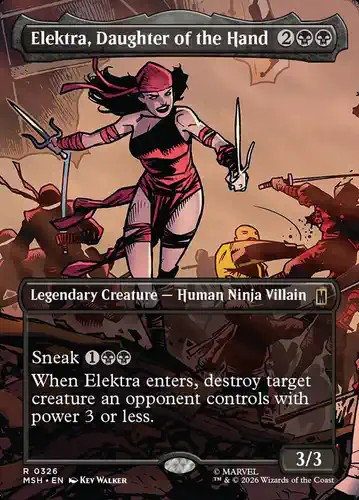 Elektra, Daughter of the Hand - msh Spoiler