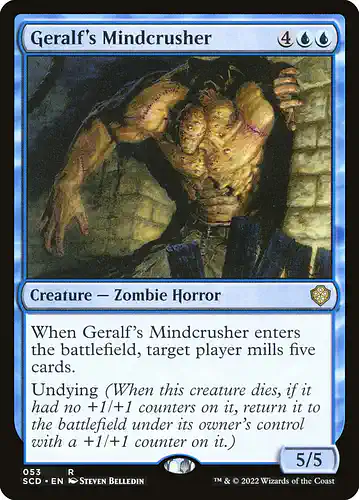 Geralf's Mindcrusher - scd Spoiler