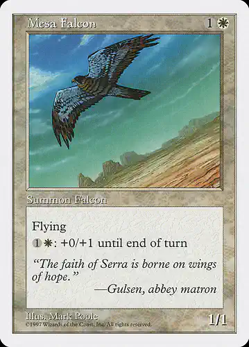 Mesa Falcon - 5ed Spoiler