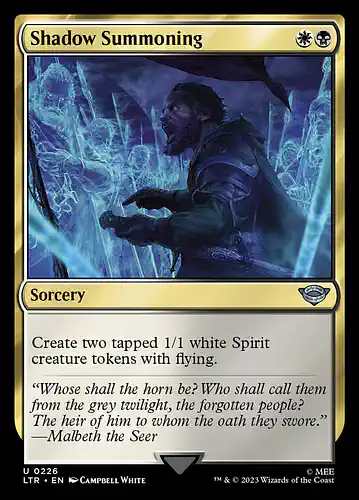 Shadow Summoning - ltr Spoiler