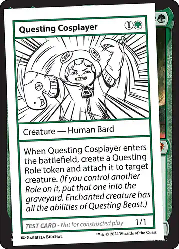 Questing Cosplayer - mb2 Spoiler