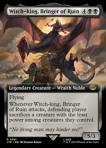 Witch-king, Bringer of Ruin - ltr Spoiler