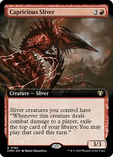 Capricious Sliver - cmm Spoiler